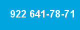 922 641-78-71 922 641-78-71
